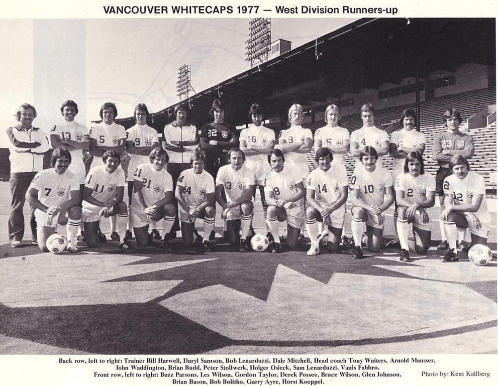 NASL Vancouver Whitecaps Rosters